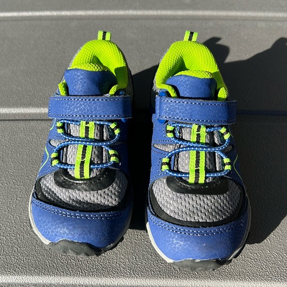 Merrill kids Trail Quest Blue/Green - Picture 1 of 5